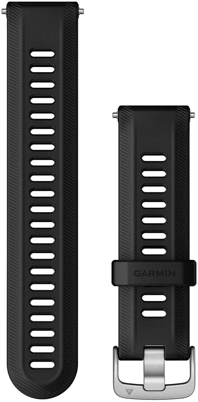 Main image of Replacement Band for Forerunner 955, Black and Silver