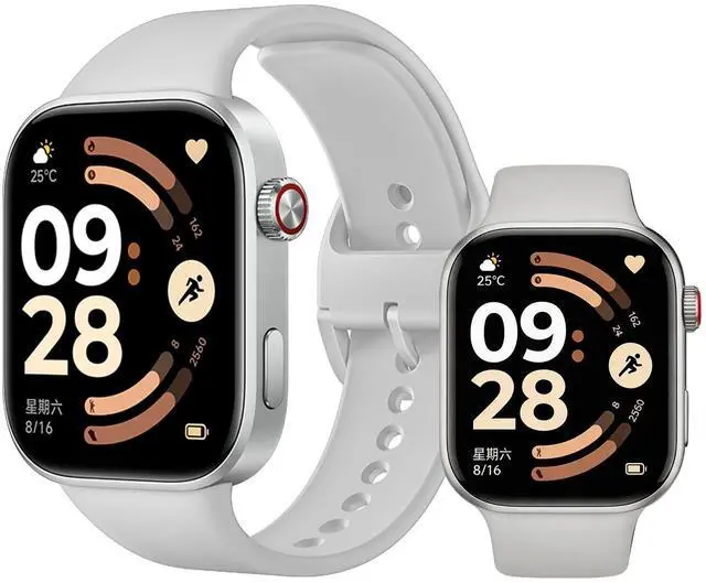 Main image of REDMI Watch 6 Smart Watch GPS 5ATM 24-Day Battery 2.07" AMOLED | 2.07" 2000-nit AMOLED, Up to 24-day battery, GPS + 5ATM, HR/spO2/stress/sleep tracker. Works with iOS Android
