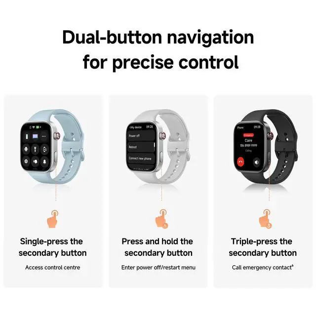 Alt view image 5 of 7 - REDMI Watch 6 Smart Watch GPS 5ATM 24-Day Battery 2.07" AMOLED | 2.07" 2000-nit AMOLED, Up to 24-day battery, GPS + 5ATM, HR/spO2/stress/sleep tracker. Works with iOS Android