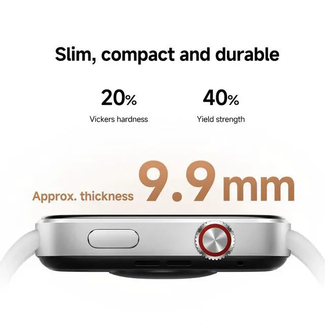 Alt view image 7 of 7 - REDMI Watch 6 Smart Watch GPS 5ATM 24-Day Battery 2.07" AMOLED | 2.07" 2000-nit AMOLED, Up to 24-day battery, GPS + 5ATM, HR/spO2/stress/sleep tracker. Works with iOS Android