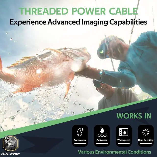 Alt view image 5 of 7 - 010-11425-01 Threaded Power Cable GLS 10 Power Cable for Garmin LiveScope System, GSD Sonar Modules, and GPSMAP MFDs, with Locking O-Ring Included