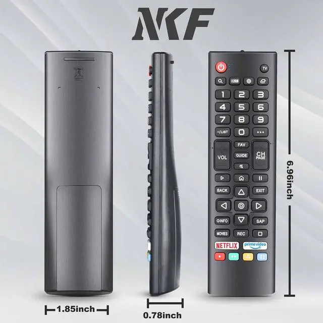 Alt view image 7 of 7 - AKB76037002 Remote Control for RCA TV Remote Replacement - No Programming Needed Direct Use, Effortless Control for Various RCA TV Models RWOSU6547 RWOSU5549 RWOSU5847 RWOSU5047 RWOSU6547-B