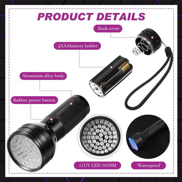 Alt view image 2 of 7 - 4 Pcs Ghost Hunting Equipment Kit for Paranormal Investigation | 1 Evp Voice Recorder 8 Gb, 1 UV Flashlight, 2 LED Light up Cat Balls, Ghost Detection Finding Kit for Outdoor Inspection