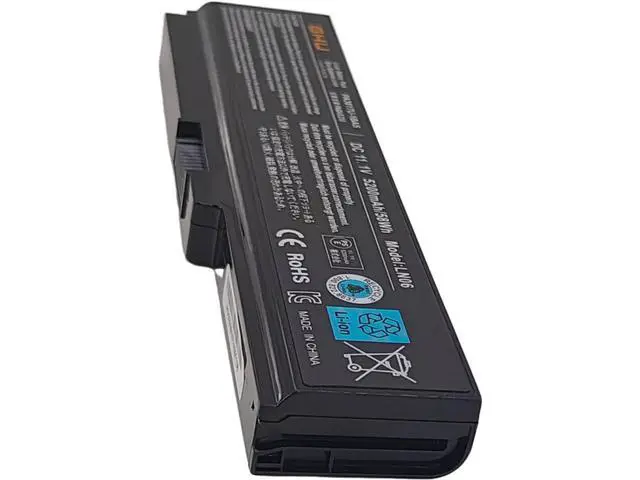Alt view image 3 of 7 - PA3817U-1BRS Laptop Battery 58Wh Replacement for Toshiba Satellite L755 L675 L750 L700 P755 P750 C655 A655 A665, Compatible with PA3818U-1BRS