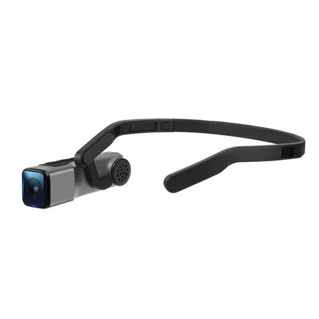 Alt view image 4 of 5 - EP7 4K 60FPS Camcorder Head-Mounted Video Camera, Wi-Fi APP Control, 2-Axis Gimbal Stabilizer with Remote Control