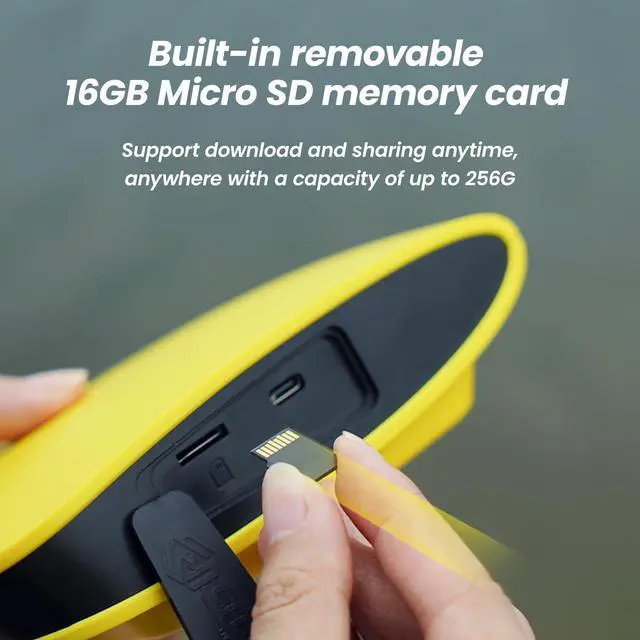 Alt view image 6 of 7 - Chasing CF1 Underwater Fishing Camera Kit,1080P Full HD Portable Video Fish Finder,APP Remote Control Real-time Observation,Fishing Camera with Infrared Light for Sea, Lake, Boat, Ice Fishing