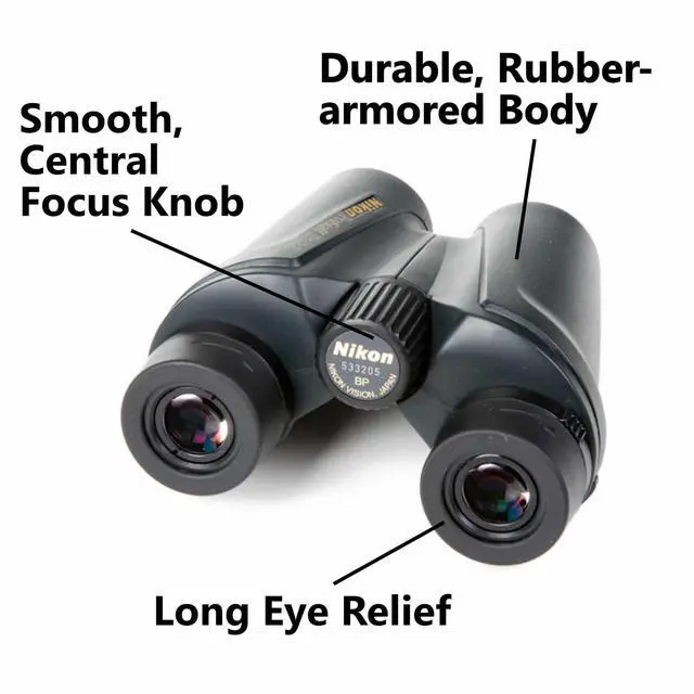 Alt view image 3 of 7 - PROSTAFF 10x25 (7485) Black Binoculars Bundle with Lens Pen and Cleaning Cloth, Compact Binoculars for Adults for Hunting, Bird Watching, and Hiking Essentials, Waterproof All-Terrain