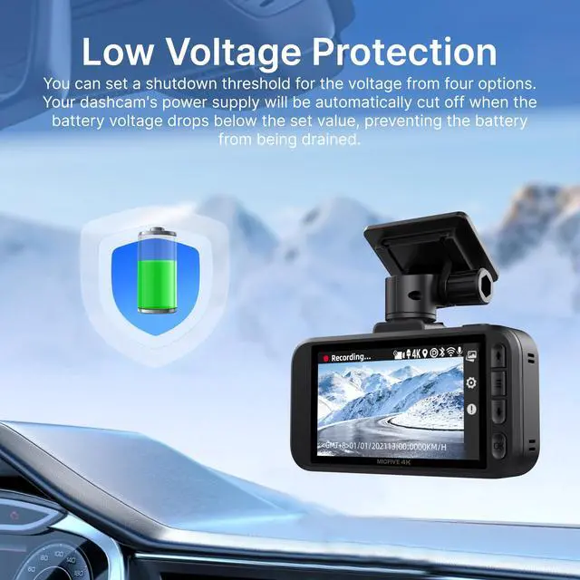 Alt view image 3 of 7 - USB Type-C Hardwire Kit for S1 and Mini Series Dash Cameras | Activates 24H parking mode, intelligent low voltage protection, 3.5M/11.5ft car charger power cable, 12V/24V support