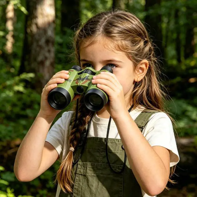Alt view image 6 of 6 - 16pcs Binoculars with Neck Lanyard, Compact Lightweight Binoculars Bulk for Outdoor Exploration, Jungle Safari, Hunting, Bird Watching, Camping, Hiking, Party Favors & General Gift
