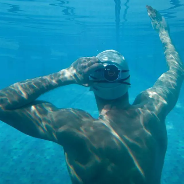Alt view image 4 of 7 - Music Bone Conduction Waterproof MP3 Player for Swimming: Pool, Open Water (Dark Grey)