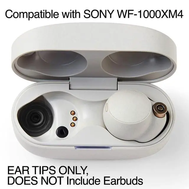 Alt view image 4 of 7 - Crystal Standard Earbud Tips for Sony WF-1000XM5 & Beats