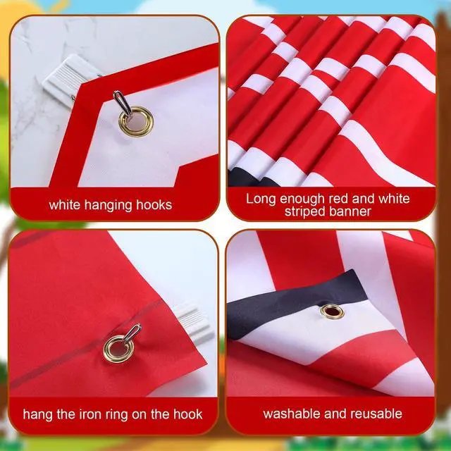 Alt view image 2 of 7 - 3 Pcs Farm Animal Party Decorations Barn Door Banner Barn Door Backdrop Farm Birthday Supplies for Baby Shower Family Reunion Theme Party Supplies Halloween Trunk or Treat Car Decorations
