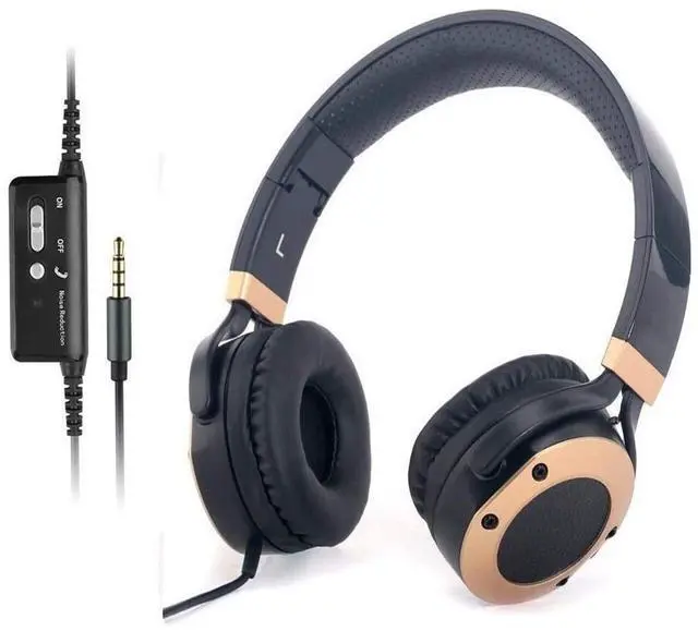 Main image of Active Noise Cancelling Headphones with Microphone
