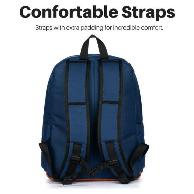 Alt view image 7 of 7 - Bluetooth Speaker Backpack With 20-Watt Speakers & Subwoofer for Parties/Festivals/Beach. Works with iPhone & Android (Blue)