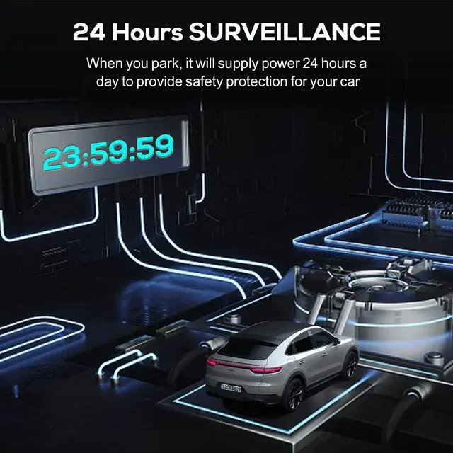 Alt view image 3 of 6 - Type C Dash Cam Hardwire Kit for Dashcam, Hardwire Kit Fuse for Dash Camera with Fuse Taps and Installation Tools, Low Voltage Protection for Dash Cam 11.5ft