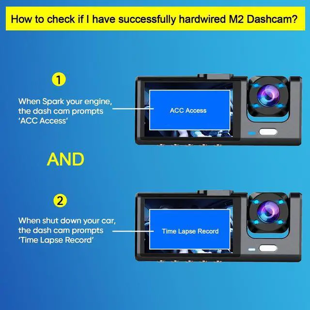 Alt view image 5 of 6 - Type C Dash Cam Hardwire Kit for Dashcam, Hardwire Kit Fuse for Dash Camera with Fuse Taps and Installation Tools, Low Voltage Protection for Dash Cam 11.5ft