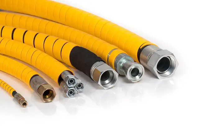 Alt view image 2 of 6 - Caplugs SPPC Series Safeplast Pre-Cut Spiral Wrap, Hose & Cable Protector, Yellow HD-PE, 1.0" OD x 25' Pre-Cut Length, Hydraulic & Pneumatic Hoses (25PC25ye)