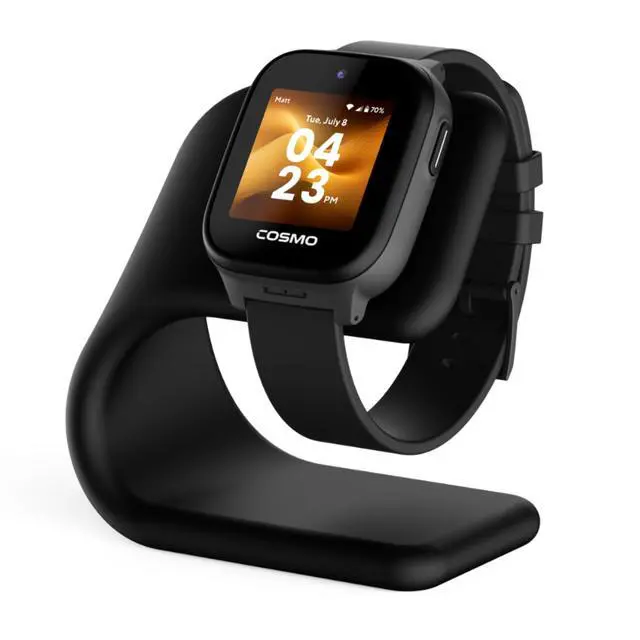 Alt view image 5 of 6 - 5 Essentials Bundle | Cosmo Kids Smart Watch | Charging Stand | Screen Protector