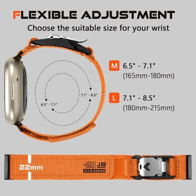 Alt view image 2 of 7 - Fidlock Magnetic Band Compatible with Versa 4/3 & Sense 2/Sense | Fidlock Magnetic V-Buckle Snaps On/Off in One Second, For Cycling, Hiking, Camping & Running, Men Women