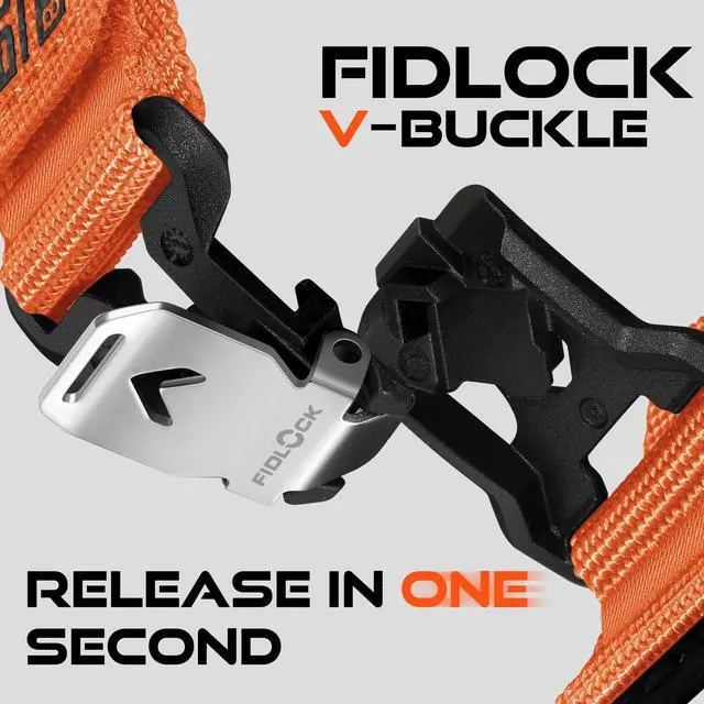Alt view image 6 of 7 - Fidlock Magnetic Band Compatible with Versa 4/3 & Sense 2/Sense | Fidlock Magnetic V-Buckle Snaps On/Off in One Second, For Cycling, Hiking, Camping & Running, Men Women