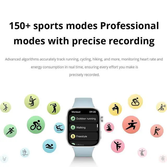 Alt view image 5 of 7 - Redmi Watch 6 Smart Watch, 2.07'' AMOLED Display, GPS, Heart Rate/Sleep/Stress Tracking, 150+ Sports Modes, 24-Day Battery Life, 5ATM, for Android & iOS, Black