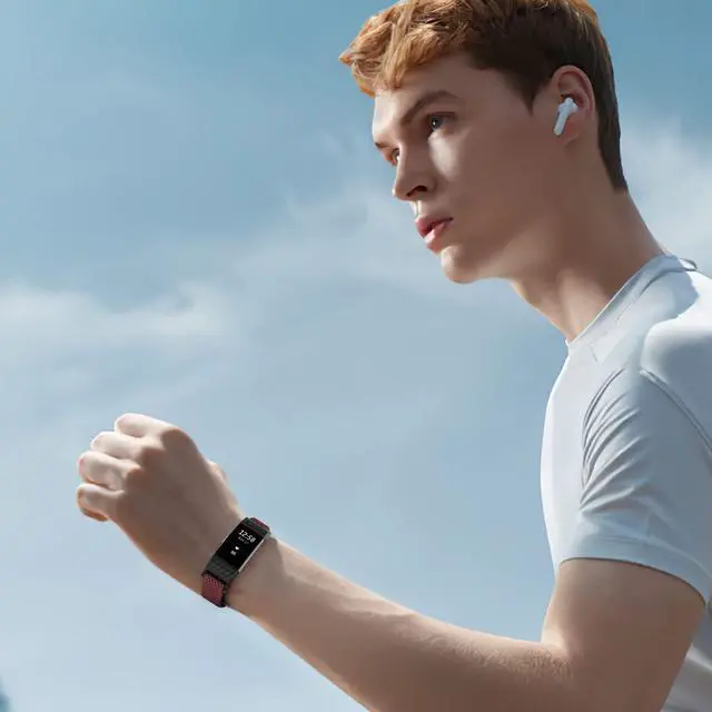 Alt view image 5 of 6 - Elastic Bands Compatible with Fitbit Charge 2 Band, Adjustable Stretchy Soft Nylon Solo Loop Replacement Strap for Fitbit Charge 2 Women Men