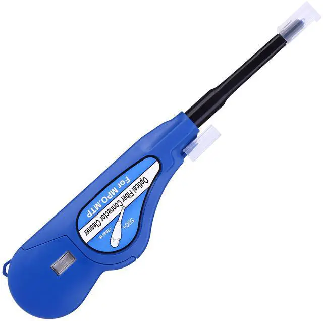 Main image of Fiber Optic Cleaner for MTP/MPO Connector, Over 500 Times Cleans,Fiber Endface Cleans & Optical Connector Cleans(Blue)