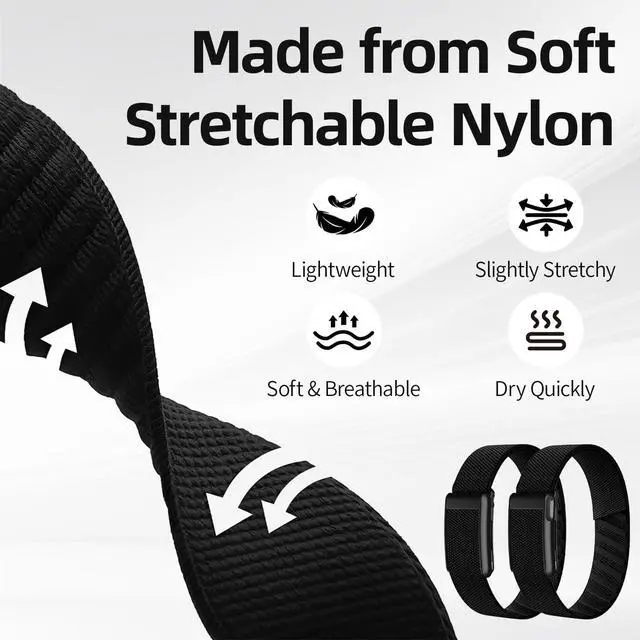 Alt view image 4 of 7 - Bicep Band Compatible with Whoop 5.0 One/Peak & Life (MGECG) - Breathable, Quick-Dry Comfortable Adjustable Nylon Arm Strap for Workout & Activity Tracking
