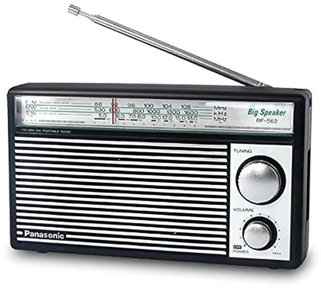 Main image of RF-562D AM FM SW Shortwave Transistor Radio - Retro Design (Battery operated)