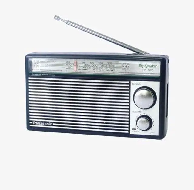 Alt view image 2 of 3 - RF-562D AM FM SW Shortwave Transistor Radio - Retro Design (Battery operated)