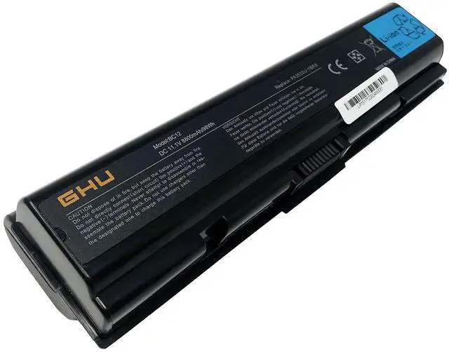 Main image of New Battery 98 WH PA3727U-1BAS PA3727U-1BRS Compatible for Toshiba Satellite A200 A205 A210 A305 A505 L305 L455 L500 L505 PA3533U-1BRS PA3533U-1BAS PA3534U-1BAS PA3534U-1BRS PA3535U-1BAS