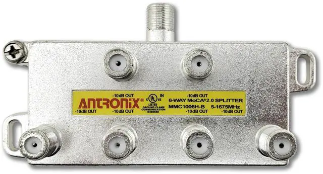 Alt view image 3 of 7 - 2 Way MMC1002H-B 5-1675 MHz MoCA 2.0 Splitter for Frontier Formerly Verizon Fios