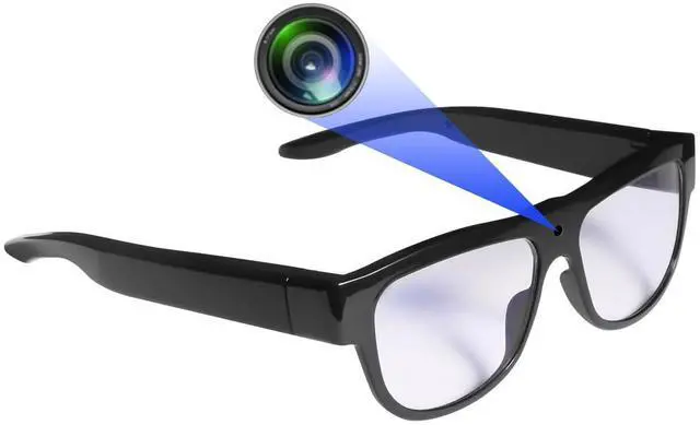 Main image of Camera Wearable Video Recording Glasses 1080p - Outdoor Sports Camera Glasses with 32GB Memory Card