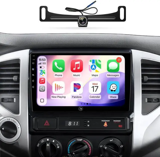 Main image of 9 Car Radio Stereo Android 4G+64G for Toyota Tacoma 2005-2015 CarPlay | Bluetooth 5.4 WIFI 6 HD Touchscreen Upgrade Wireless FM/AM SWC 1080P Backup Camera