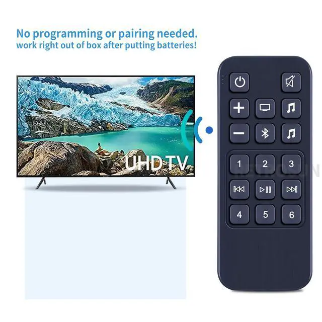 Alt view image 5 of 7 - New Replacement Soundbar Remote Control Compatible for Bose Smart Sound Bar 900 500 Speaker System