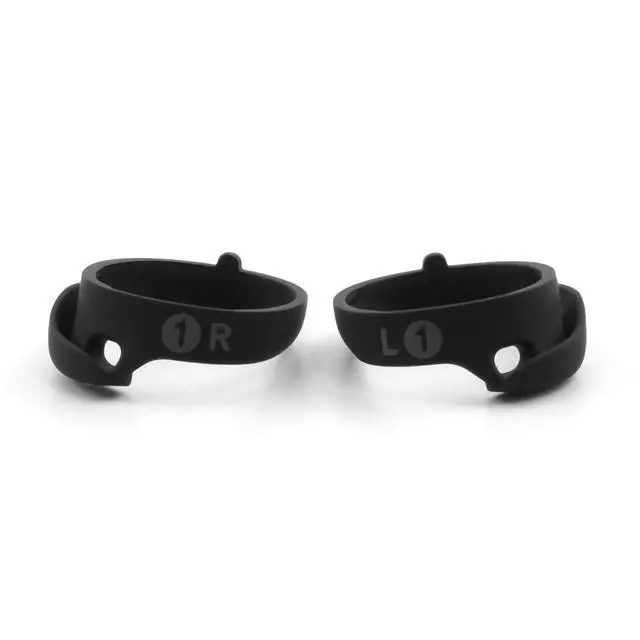 Alt view image 3 of 5 - Replacement Ear Tips for Bose QuietComfort Ultra 1&2 Wingtips | Anti-Slip Silicone Ear Wings Covers Eartip Accessories, 3 Pairs of Stability Bands (Black, Assorted S/M/L)