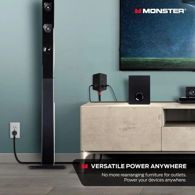 Alt view image 7 of 7 - Power Shield: Magnetic Wall Outlet Extender, Multiple Plug Outlet with 2 AC Outlets, 3 USB-A Ports, & 1 USB-C Port (20W)