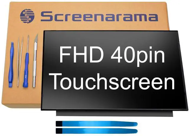 Main image of Touch Screen Replacement for Lenovo IdeaPad 1 15ALC7 Model 82R4 | 40pin FHD Matte IPS 1920x1080 LCD LED Display with Tools