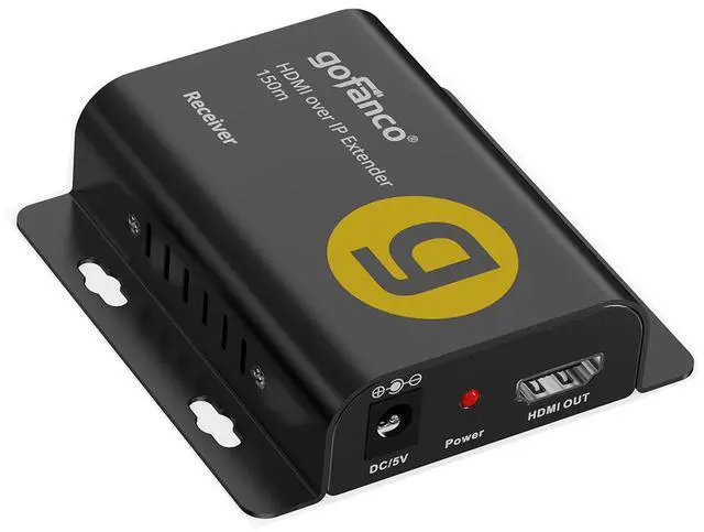 Main image of Full HD HDMI Over IP Extender-150m (EXHDIP-150RX) | RX only; 1080p60 over Cat5e/6 up to 492 ft (150 m), IR control, audio extraction, one-to-many