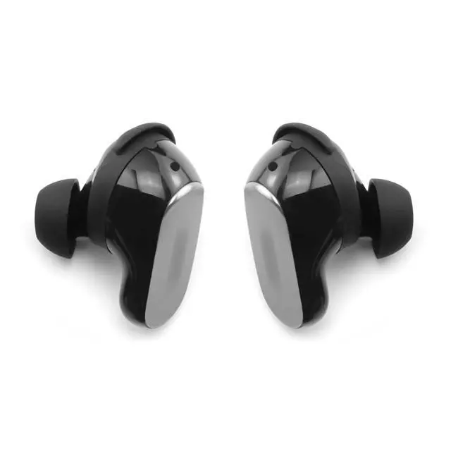 Alt view image 5 of 5 - Replacement Ear Tips for Bose QuietComfort Ultra 1&2 Wingtips | Anti-Slip Silicone Ear Wings Covers Eartip Accessories, 3 Pairs of Stability Bands (Black, Assorted S/M/L)