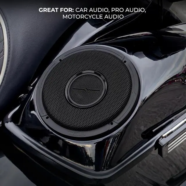 Alt view image 5 of 7 - PRO-HY8.2MSL 8" Hybrid Slim Loudspeaker with a 1" Compression Driver Horn, 8" Shallow Hybrid Coaxial Mid-Range w/Driver