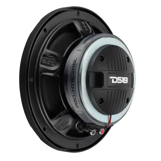 Alt view image 7 of 7 - PRO-HY8.2MSL 8" Hybrid Slim Loudspeaker with a 1" Compression Driver Horn, 8" Shallow Hybrid Coaxial Mid-Range w/Driver