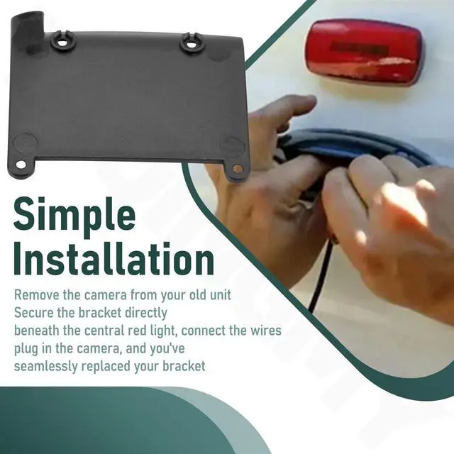 Alt view image 7 of 7 - FRCBRKT-BL Mounting Bracket for Furr-ion Backup Camera/RV Camera | Also Compatible with Backup Cam-era System Mounting Kit (Moun-ting Bracket Only)