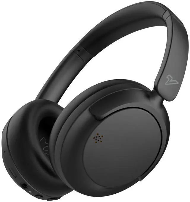 Main image of Hyper GO Wireless Over-Ear Noise Cancelling Headphones with Mic, Long Playtime, Bluetooth Headphones, Hi-res Audio,3D Sound Profile, Ultra-Lightweight for Travel, Work, Study (Black)