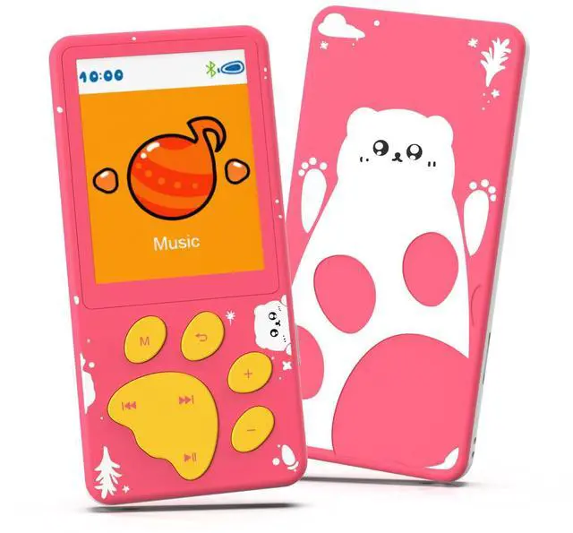 Main image of 32GB Kids MP3 Player with Bluetooth,Speaker and 2.4" Color Screen | MP3 Player for Kids, Portable Music Player,MP3 Player with Speaker,Gift for Boys&Girls,Audiobook Player,Built-in Games