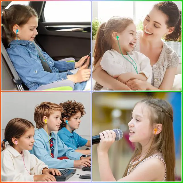 Alt view image 5 of 7 - 100 Pack Bulk Earbud Headphones Earphones for Classroom Students | Classroom Students Kids Children Gifts Adult Wholesale Earphones