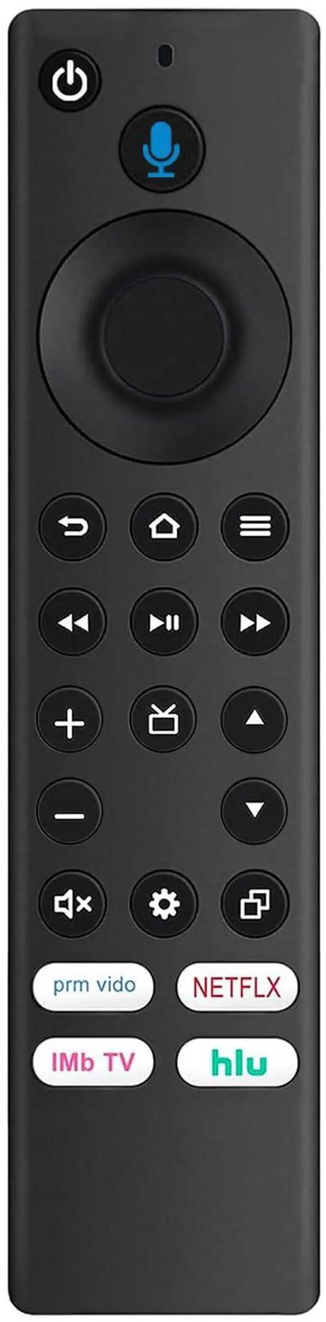 Main image of NS-RCFNA-21 Replacement Voice Remote fit for Insignia Smart TV NS-24F202NA22 NS-55F501NA22 NS-65F501NA22 NS-50F501NA22 NS-32F201NA22 NS-55F301NA22 NS-50F301NA22 NS-43F301NA22 NS-32F202NA22
