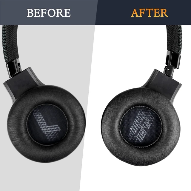 Alt view image 5 of 7 - Earpads for JBL Live 460NC Headphones - Black