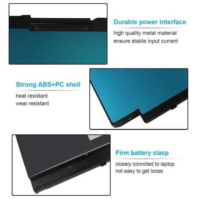Alt view image 3 of 6 - 95Wh Type PKWVM 11.4V Laptop Battery Replacement for Dell Precision 7550 7560 7750 7760 P93F P93F001 P93F002 P44E P44E001 P44E002 453-BBCQ C903V CR72X 17C06 0CR72X 0447VR 068N03