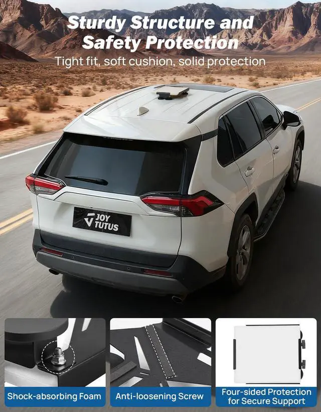 Alt view image 5 of 7 - Magnetic Car Mount for Starlink Mini 200lbs Heavy Duty, Quick Release for RVs, UTVs,SUV, Boat,Truck with Straps Black